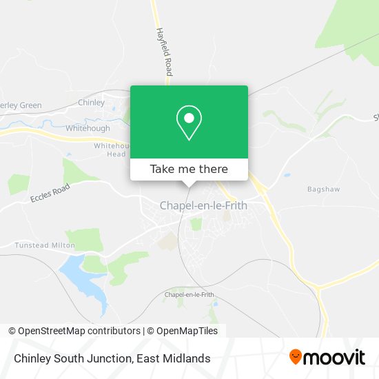 Chinley South Junction map