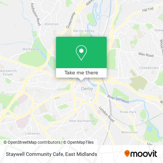 Staywell Community Cafe map