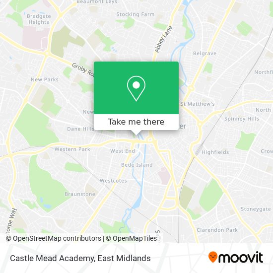 Castle Mead Academy map