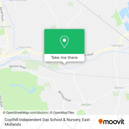 Copthill Independent Day School & Nursery map