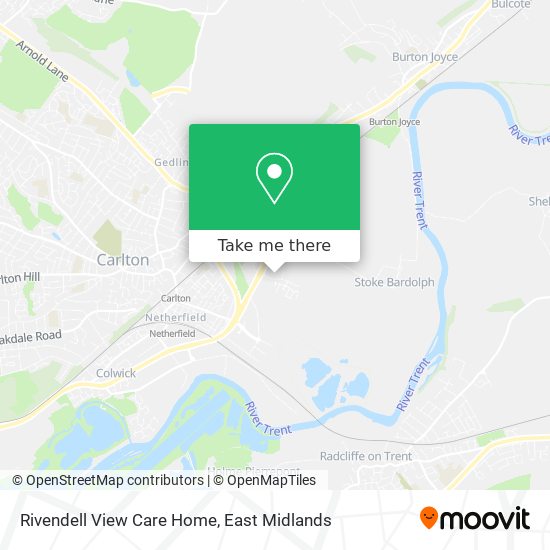 Rivendell View Care Home map