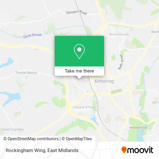 Rockingham Wing map