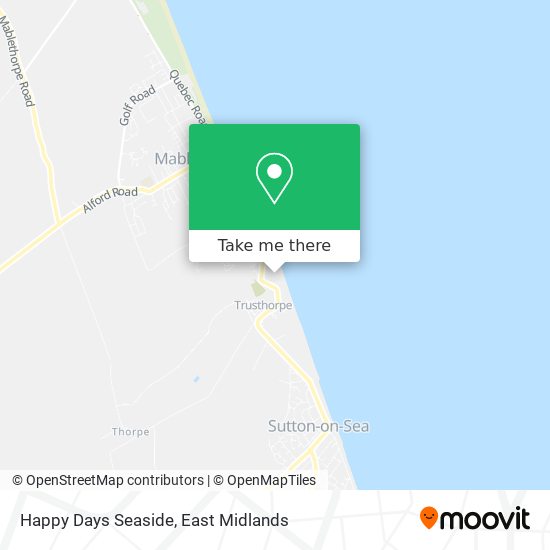 Happy Days Seaside map