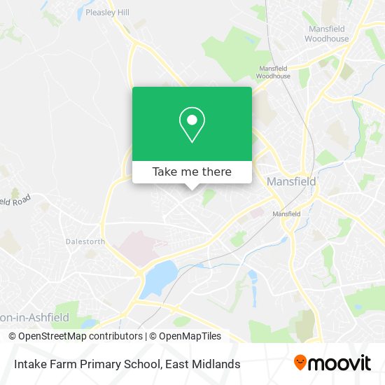 Intake Farm Primary School map