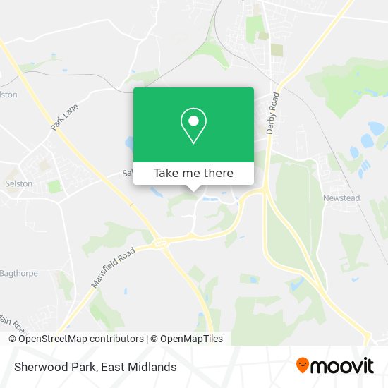 Sherwood Park map