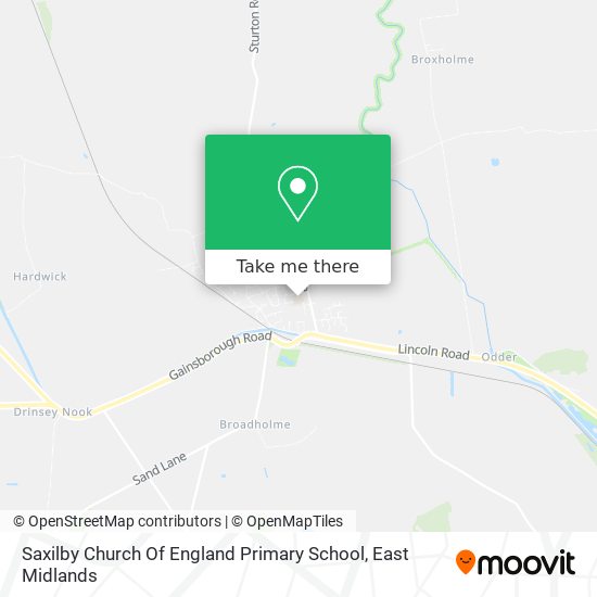Saxilby Church Of England Primary School map