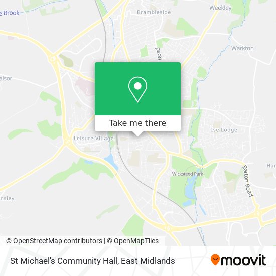 St Michael's Community Hall map