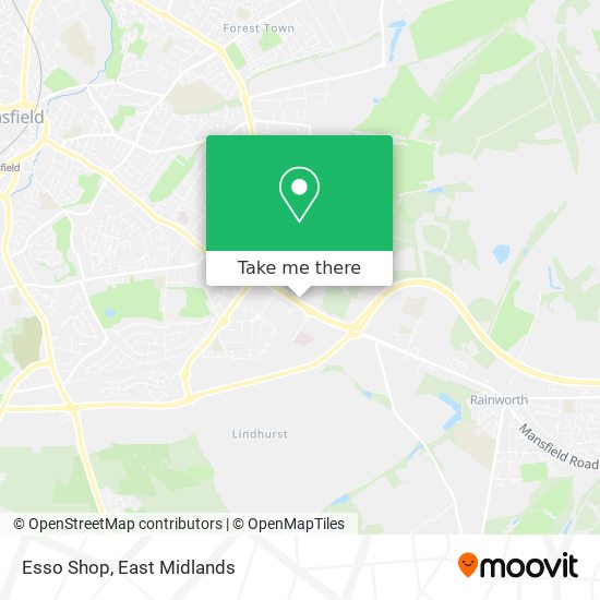 Esso Shop map