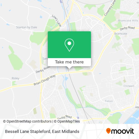 Bessell Lane Stapleford map