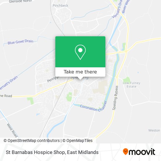 St Barnabas Hospice Shop map