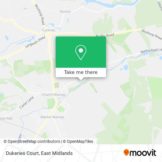 Dukeries Court map