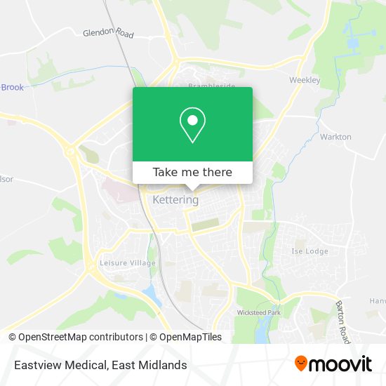 Eastview Medical map
