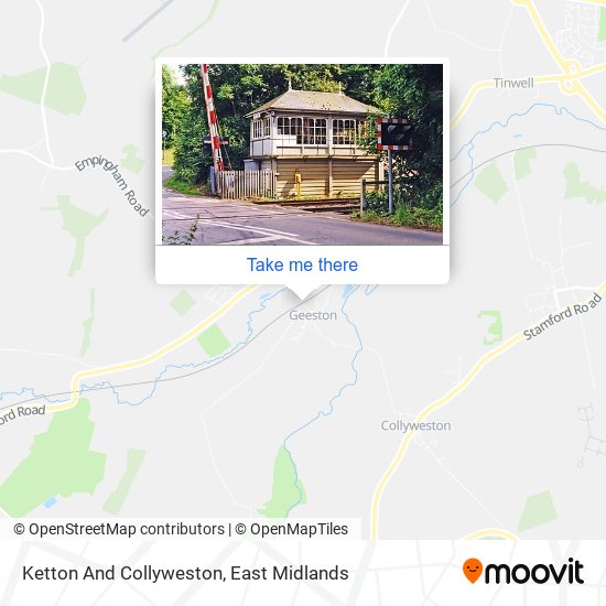 Ketton And Collyweston map