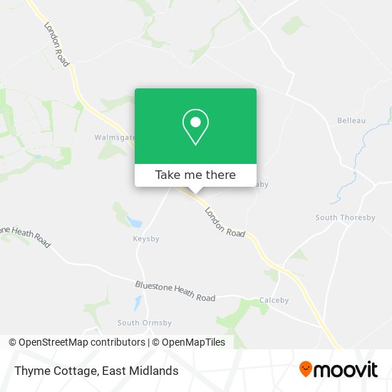 Thyme Cottage map