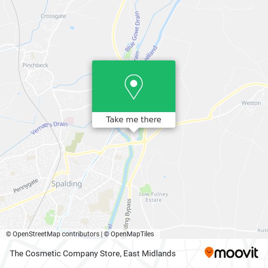 The Cosmetic Company Store map