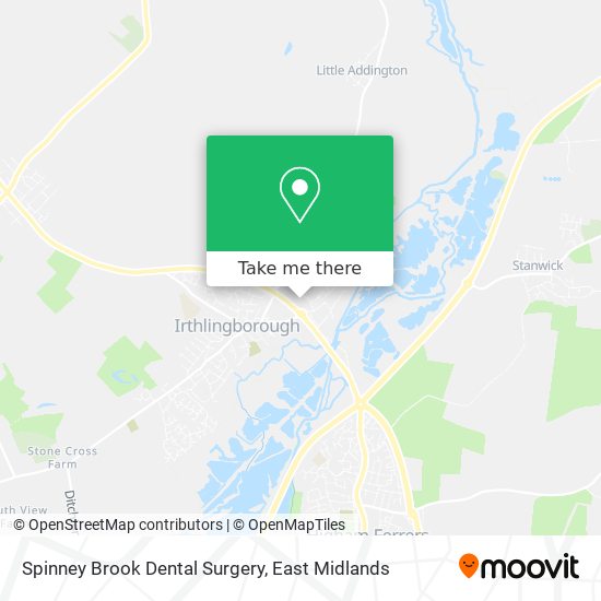 Spinney Brook Dental Surgery map