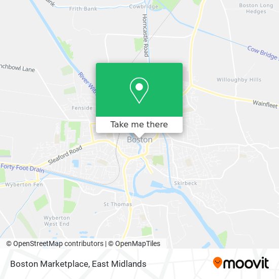 Boston Marketplace map