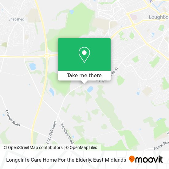 Longcliffe Care Home For the Elderly map
