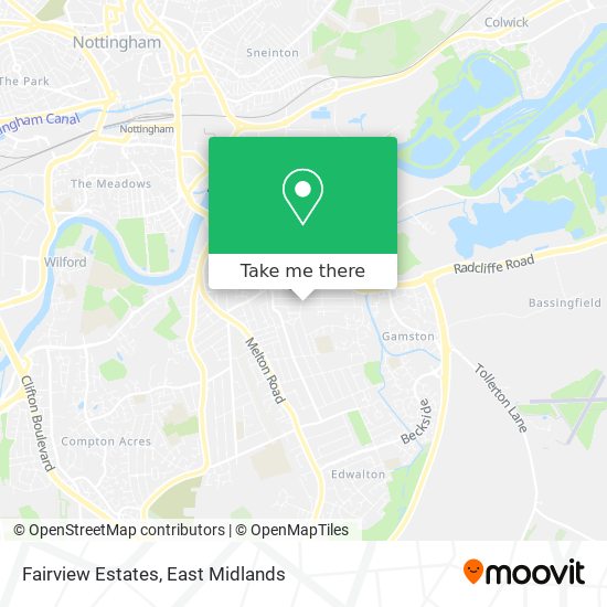 Fairview Estates map