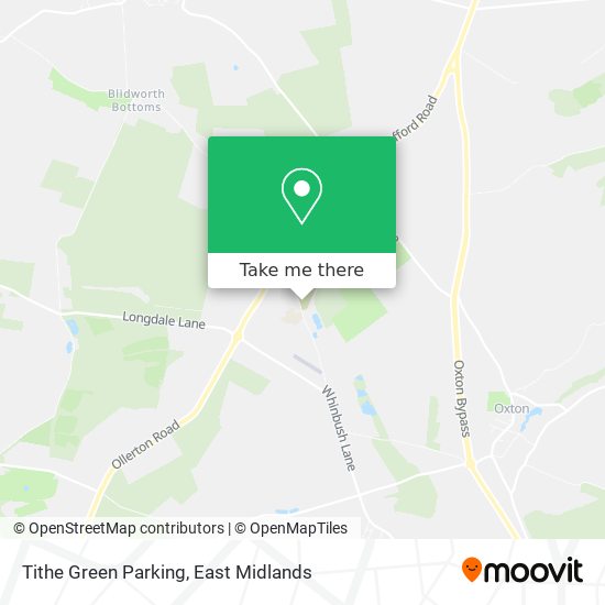Tithe Green Parking map