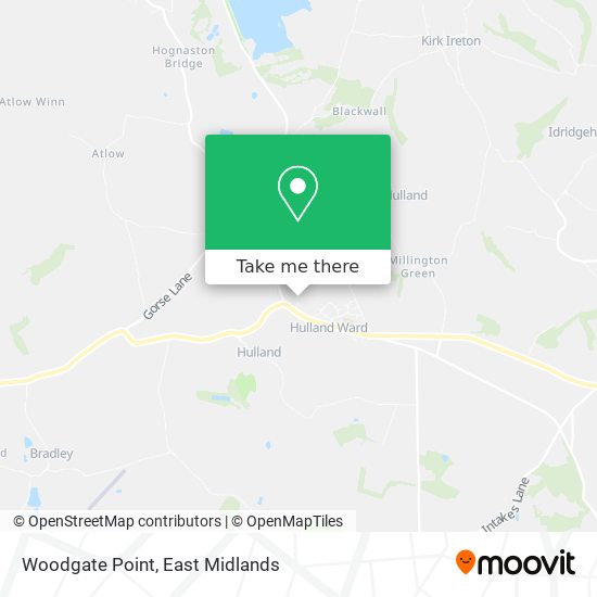 Woodgate Point map