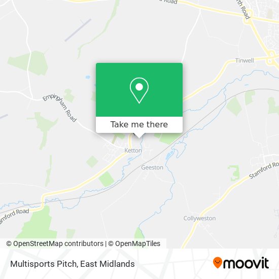 Multisports Pitch map