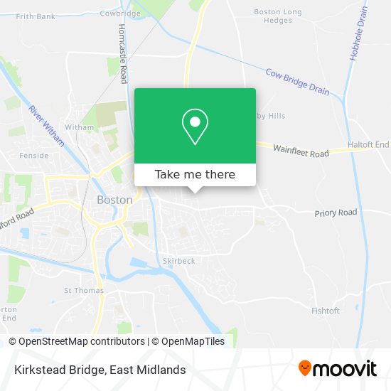 Kirkstead Bridge map