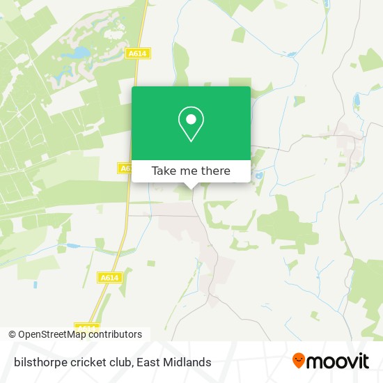 bilsthorpe cricket club map