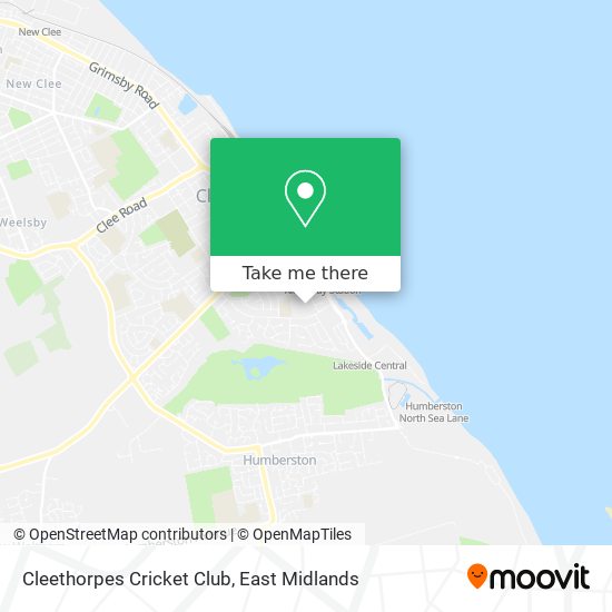 Cleethorpes Cricket Club map