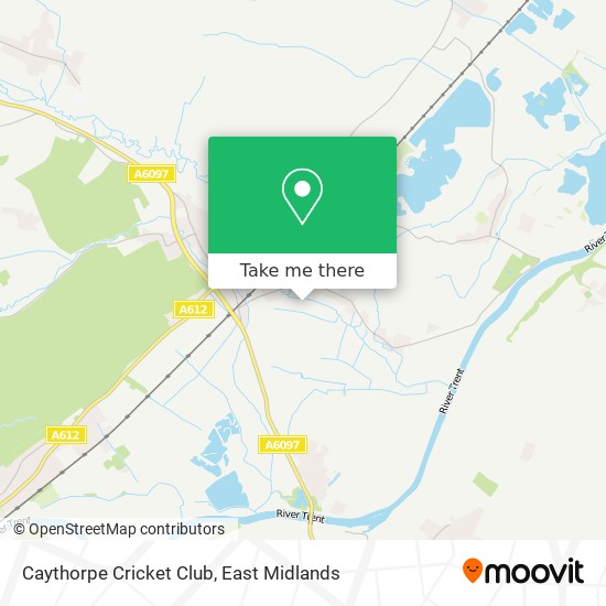 Caythorpe Cricket Club map