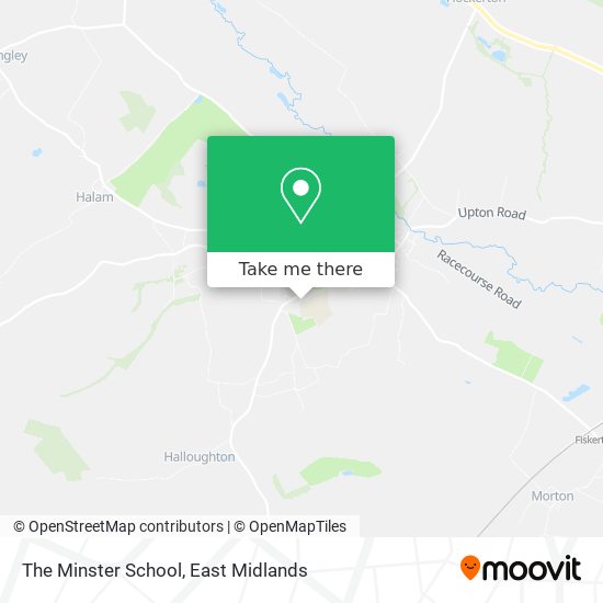 The Minster School map