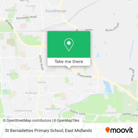 St Bernadettes Primary School map