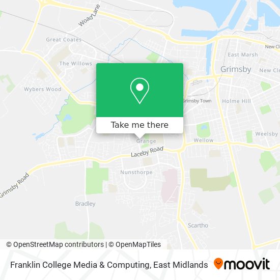 Franklin College Media & Computing map