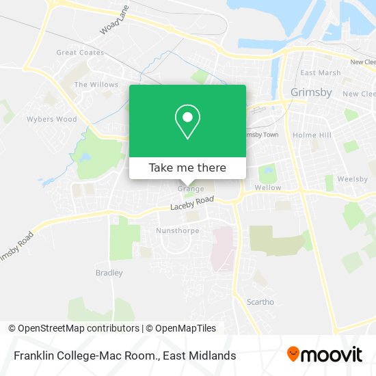 Franklin College-Mac Room. map