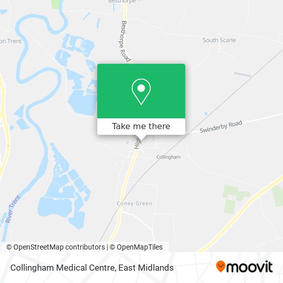 Collingham Medical Centre map