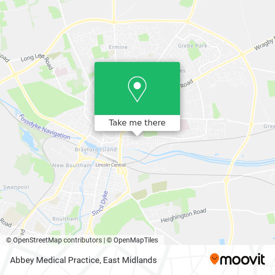 Abbey Medical Practice map