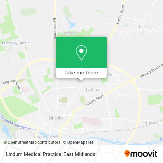 Lindum Medical Practice map