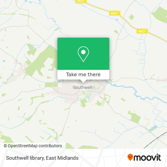 Southwell library map