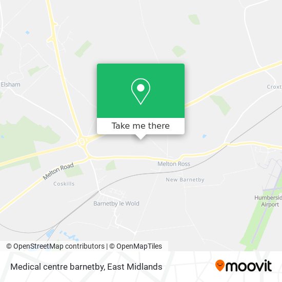 Medical centre barnetby map