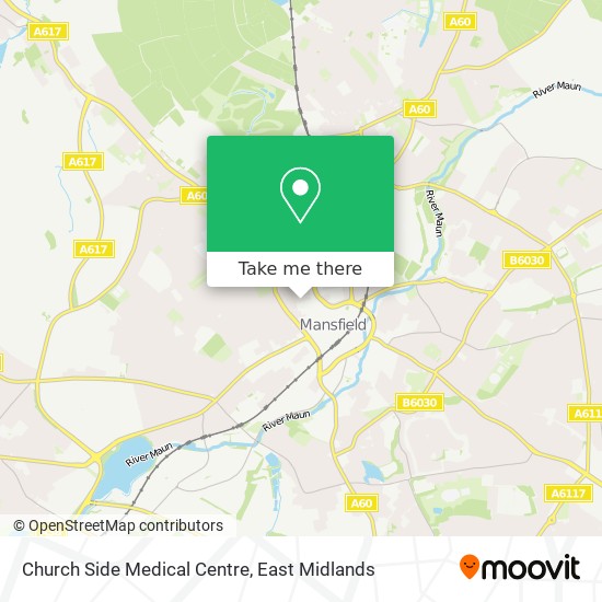 Church Side Medical Centre map