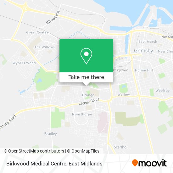 Birkwood Medical Centre map