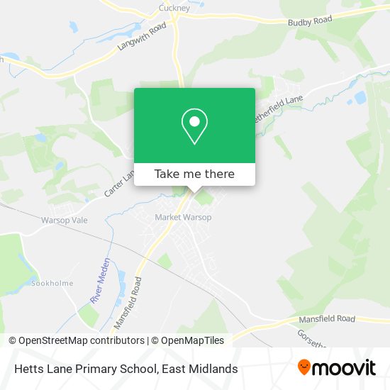 Hetts Lane Primary School map