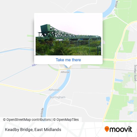 Keadby Bridge map