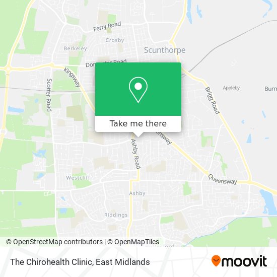 The Chirohealth Clinic map