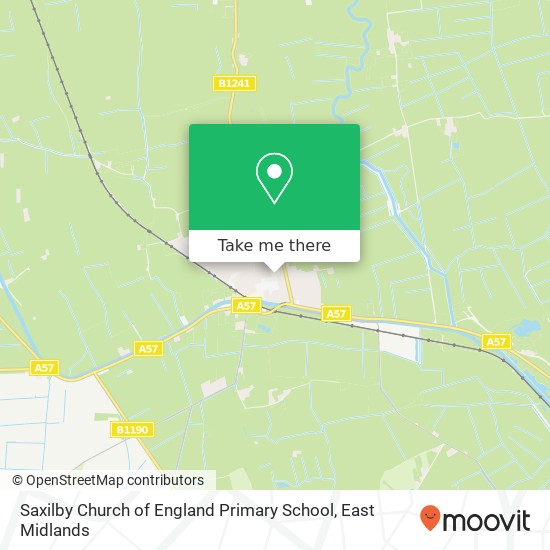 Saxilby Church of England Primary School map