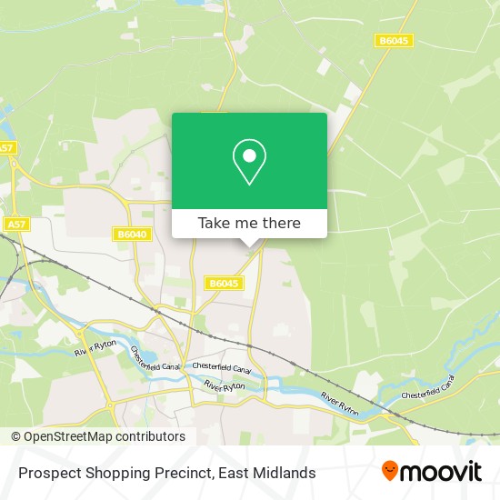 Prospect Shopping Precinct map