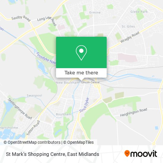 St Mark's Shopping Centre map