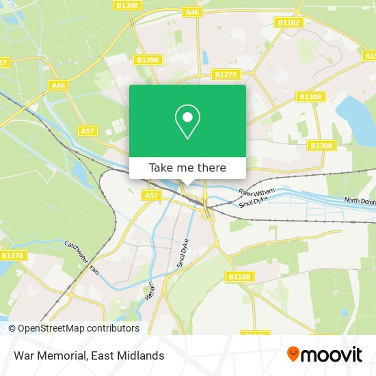 War Memorial map