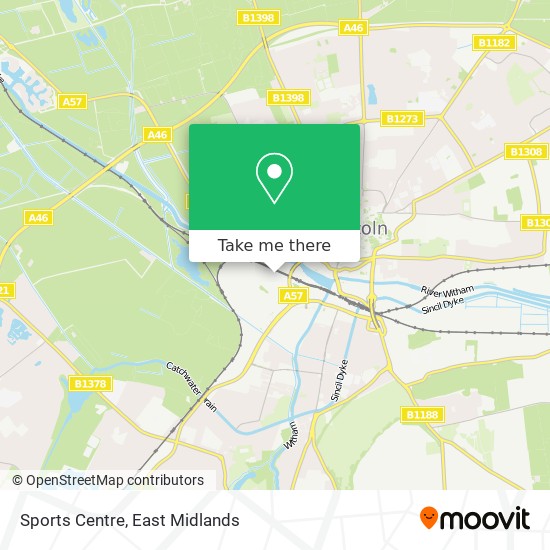 Sports Centre map