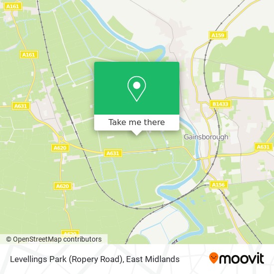 Levellings Park (Ropery Road) map
